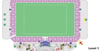 Parramatta Stadium mappa