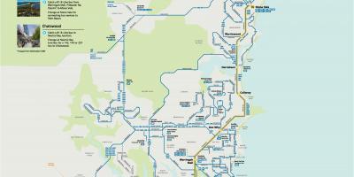 Sydney autobus mappa