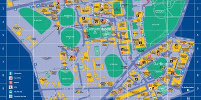 Università di sydney la mappa